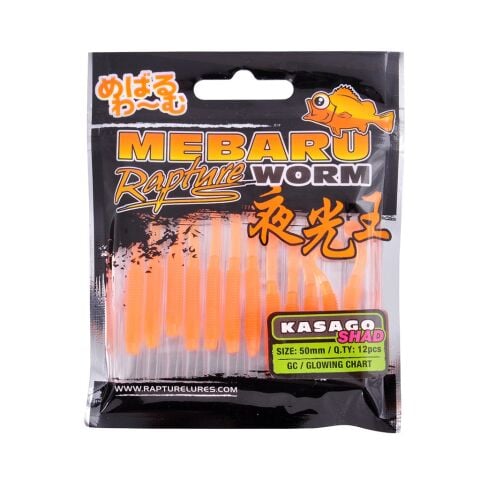 Rapture Mebaru Kasago Shad 5cm (Turuncu)