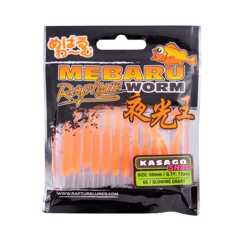 Rapture Mebaru Kasago Shad 5cm (Turuncu)