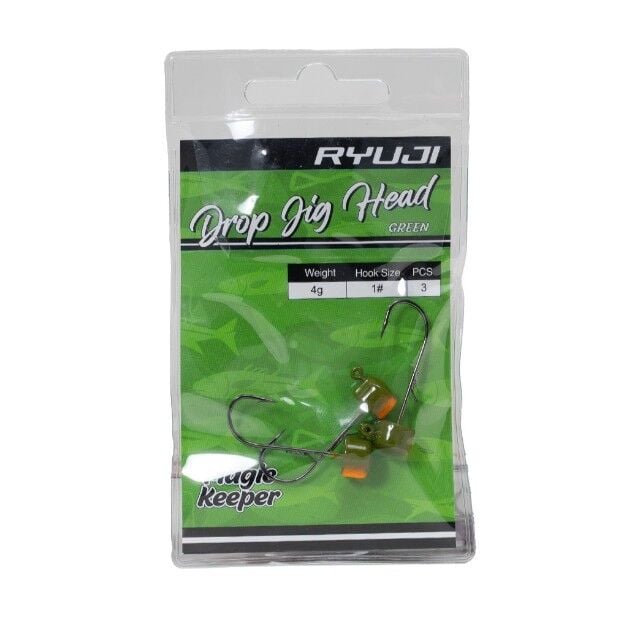 Ryuji  Drop Green Jighead