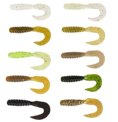 Ryuji Swim Worm 5.5 cm TPR Kokulu Silikon Yem