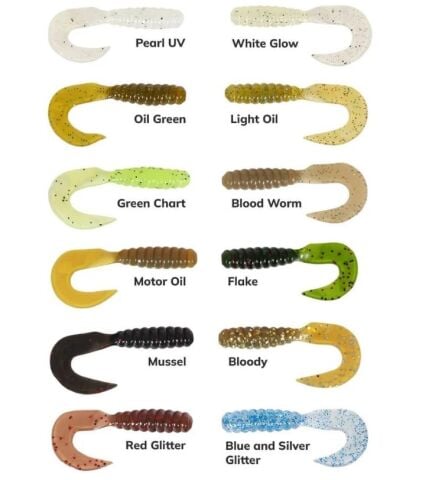 Ryuji Swim Worm 5.5 cm TPR Kokulu Silikon Yem