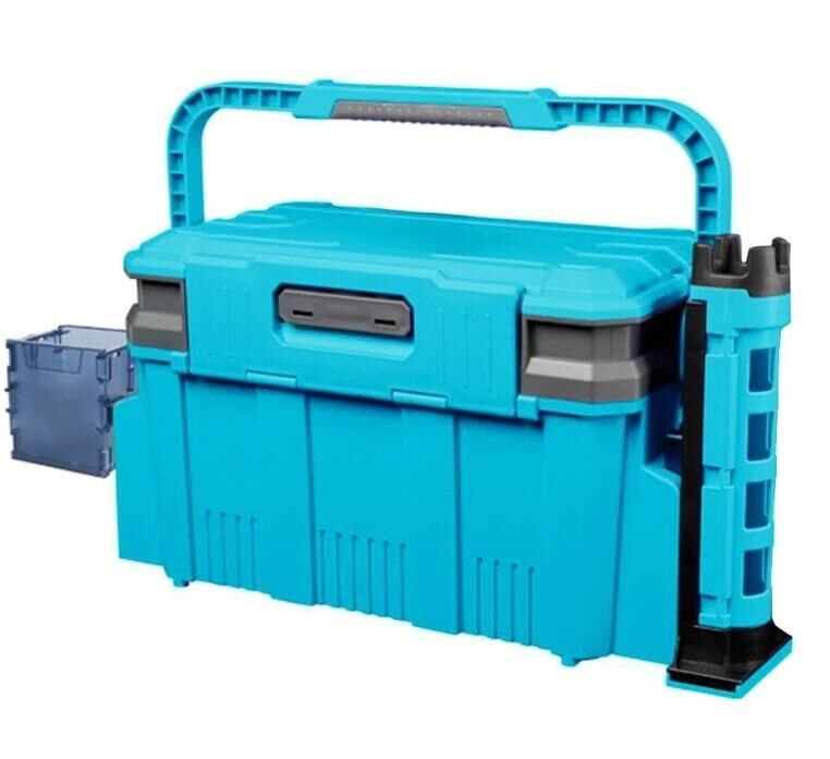 Shufa Çift Katlı Ekstra Dayanıklı Profesyonel Balıkçı Kutu Çanta 19,5L - Mavi