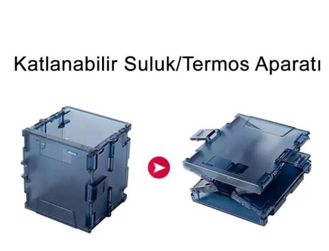 Shufa Çift Katlı Ekstra Dayanıklı Profesyonel Balıkçı Kutu Çanta 19,5L - Kırmızı