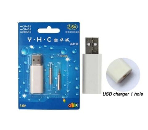 Sea Horse Pilli Fosfor Şarj Edilebilir Pil + USB