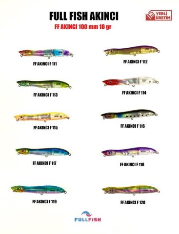 Full Fish Akıncı 10cm 10 gr