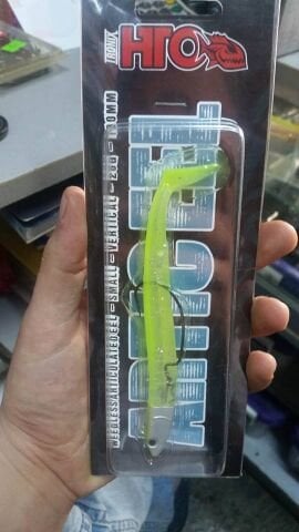 HTO ARTIC SİLİKON BALIK 13cm 20gr(CHART GLİTTER UV)