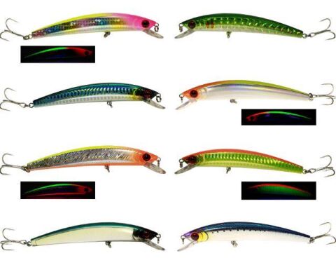 Fujin Crazy Minnow 110F 12gr Maket Balık