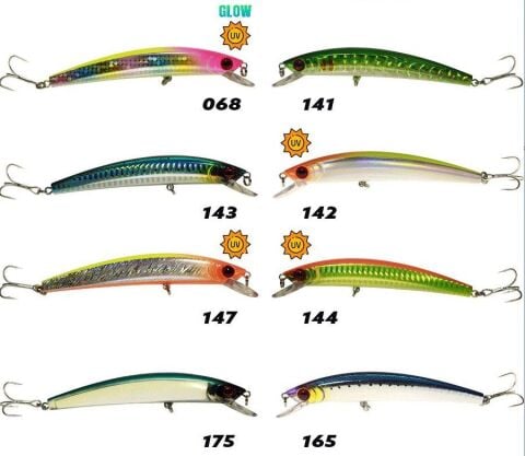 Fujin Crazy Minnow 110F 12gr Maket Balık
