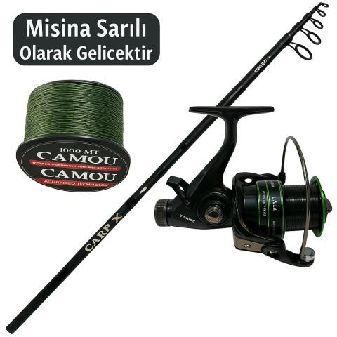 Carp Strike-X Sazan Takımı 360cm - 390cm Seçenekli
