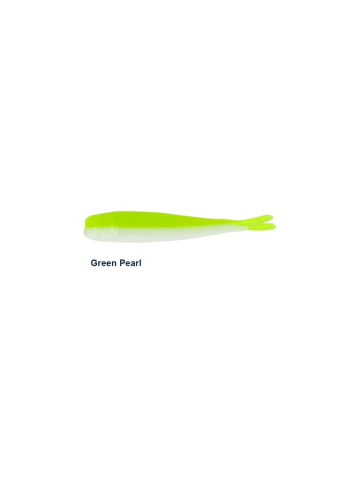 Fujin Bio Minnow 3.7cm Floating Sıvılı Kokulu LRF Silikonu UV Green Pearl