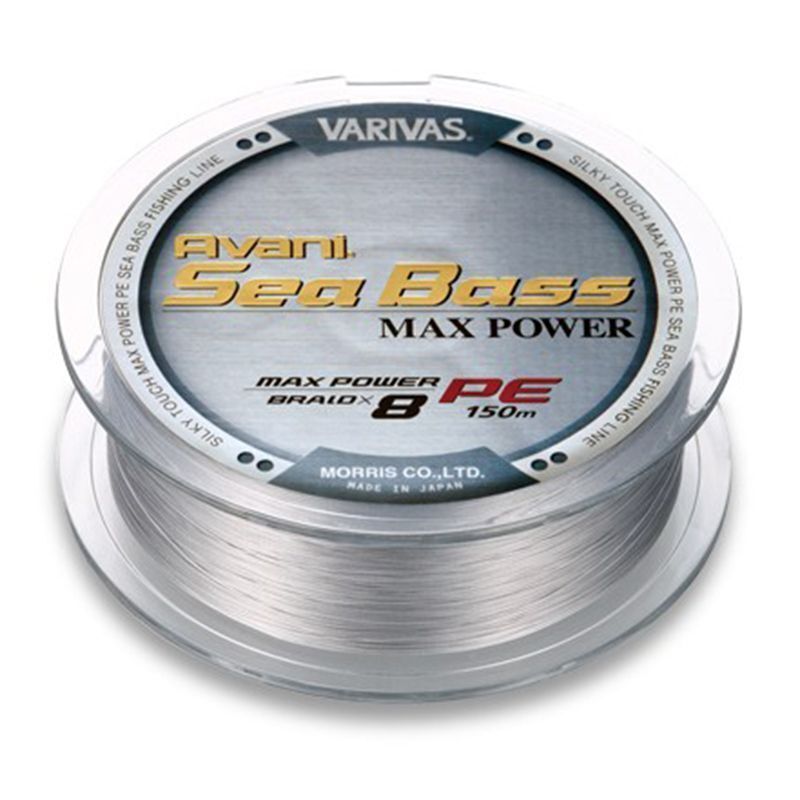 Varivas Avani Sebass Max Power PE1.2 0.18mm Gri 150mt