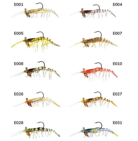 Caretta Sakura Shrimp 7.6 Cm 6.5 gr Silikon Karides