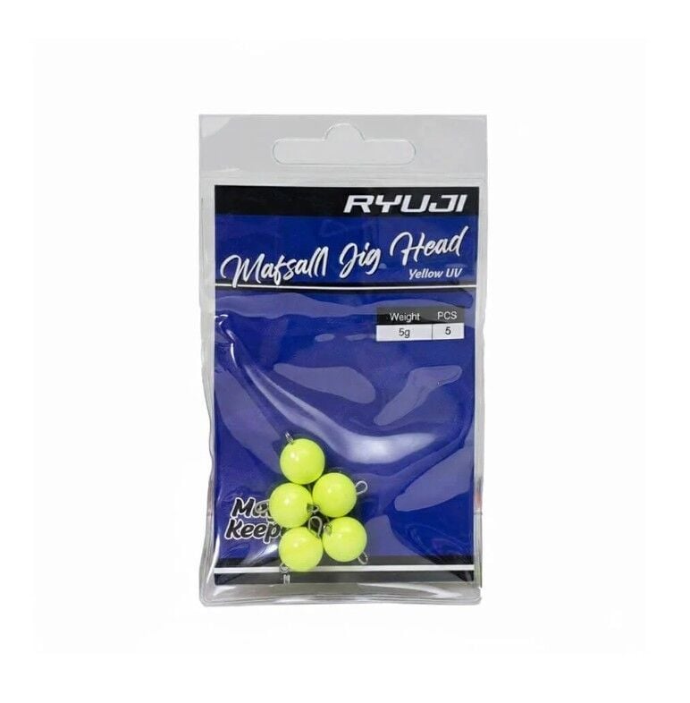 Ryuji Yellow UV Mafsal Jig Head
