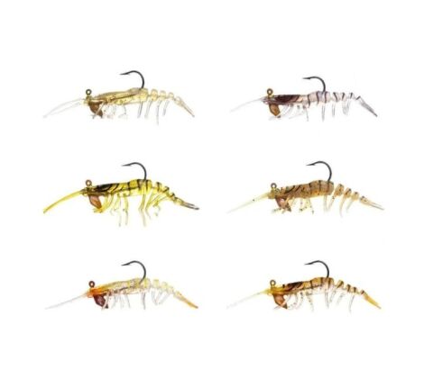 Caretta Sakura Shrimp Chibi 5 cm 3.7 gr Silikon Karides