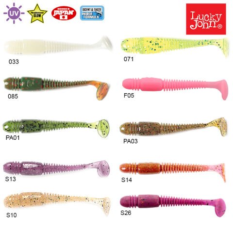 Lucky John Tioga 2'' 5 cm Silikon Yem