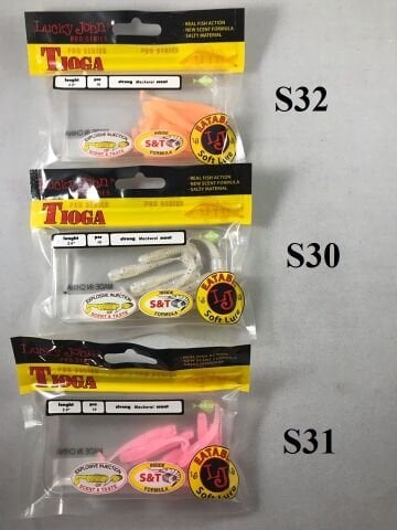 Lucky John Tioga 2'' 5 cm Silikon Yem