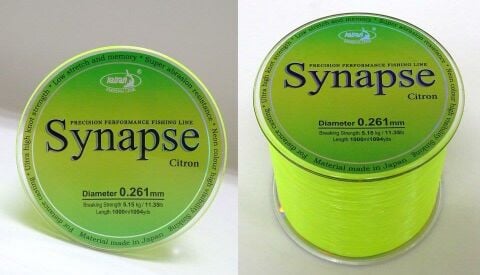 Katran Synapse Citron 0,37mm 8.77 kg 1000 mt Misina