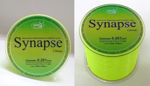 Katran Synapse Citron 0,37mm 8.77 kg 1000 mt Misina