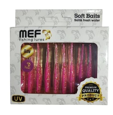 Mef Hunter Worm  5.5cm 10 Adet LRF Silikonu