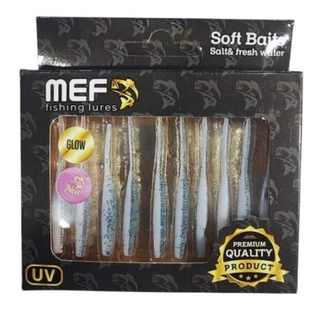 Mef Hunter Worm  5.5cm 10 Adet LRF Silikonu