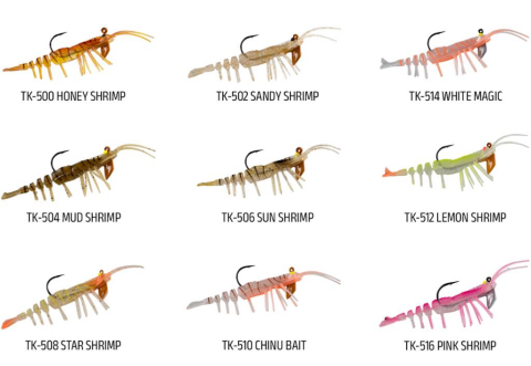 Hanfish Teke Shrimp 7.5cm 7gr  Silikon Karides