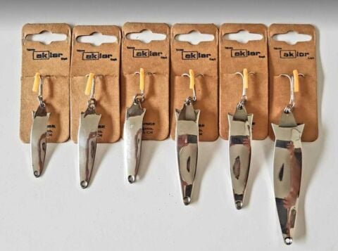 AKLAR KAŞIK 7 cm 15 gr PASLANMAZ KROM