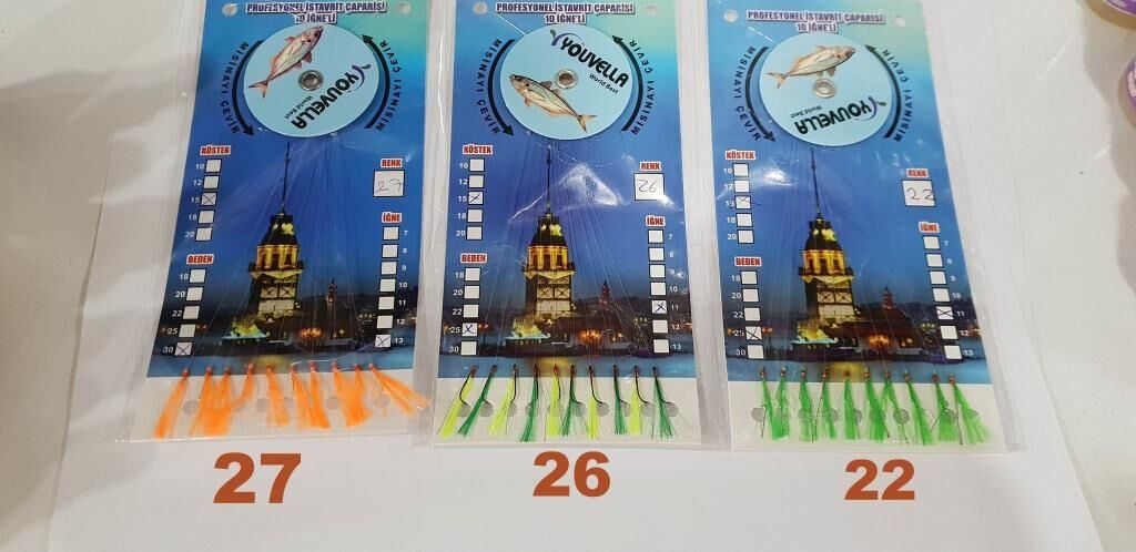 ÇAPARİ İSTAVRİT KOLAY AÇILIR 10 İĞNE 2.SERİ