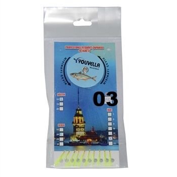 ÇAPARİ İSTAVRİT KOLAY AÇILIR 10 İĞNE 2.SERİ