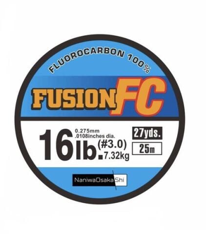 Osaka Fusion %100Fluorocarbon Shockleader 25mt
