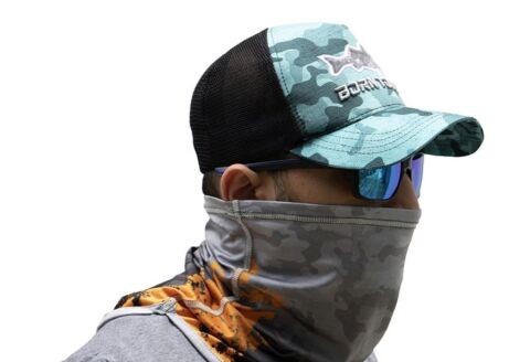 Fujin Turquoise Camo Fish Balıkçı Şapkası