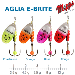 Mepps Aglia-e No:4 9gr