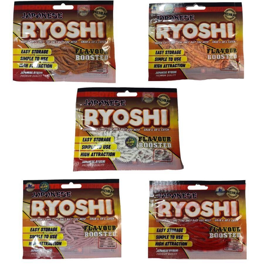 Japanese Ryoshi 12cm Kokulu LRF Silikonu
