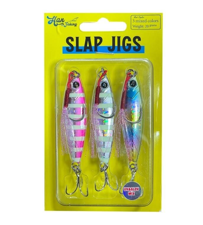 Hanfish Slap Jig Uv&Glow Mix Yem