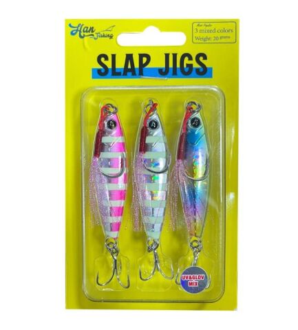 Hanfish Slap Jig Uv&Glow Mix Yem