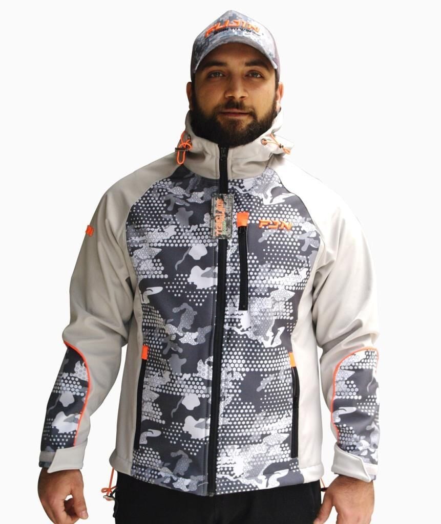 Fujin Camo Softshell Mont ( Gri )