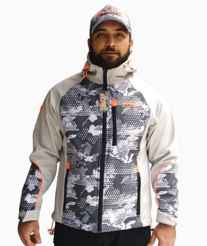 Fujin Camo Softshell Mont ( Gri )