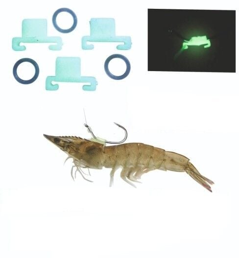 Anchor 5'li Paket Glow Fosforlu Karides İğne Sabitleme Aparatı