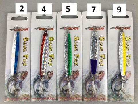 Oskar Kaşık Blue Fox 10cm 3gr Kaşık