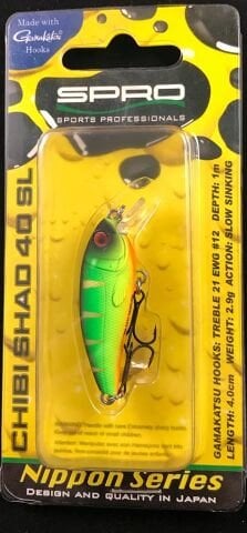 SPRO Chibi Shad 40 SL Maket Yem