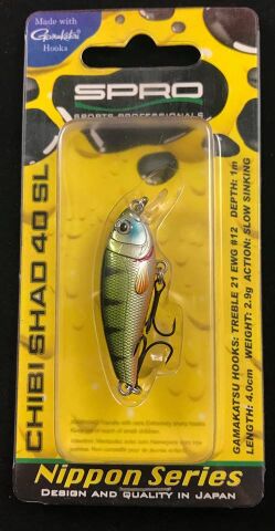 SPRO Chibi Shad 40 SL Maket Yem