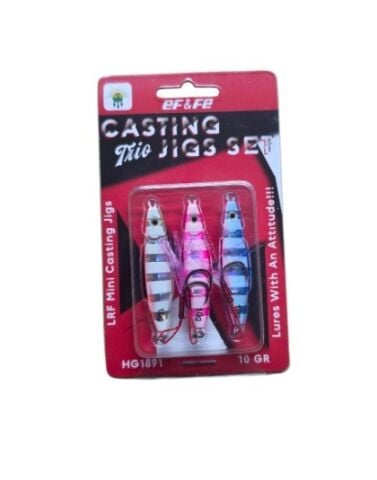 Effe Çift Taraflı 3 Lü Jig Seti