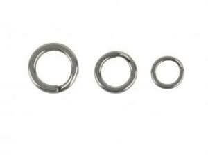 Savage Gear Split ring SS+BLN 10+10 4MM 24LBS 11KG