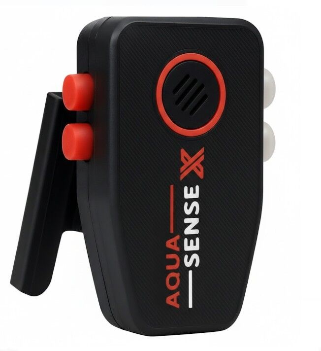 AquaSense X  Işıklı ve Sesli Balık Alarmı SİYAH