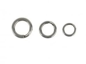 Savage Gear Split ring SS+BLN 10+10 5MM 44LBS 20KG