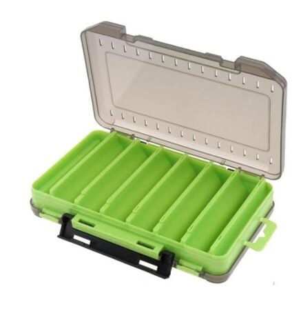 Shufa Lure Box Çift Taraflı Kutu 105mm - Yeşil