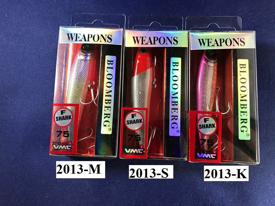 Oskar Bloomberg Weapons 75mm 5,6gr Maket Balık