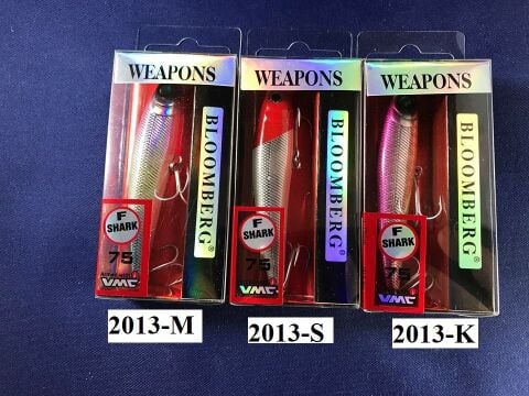 Oskar Bloomberg Weapons 75mm 5,6gr Maket Balık