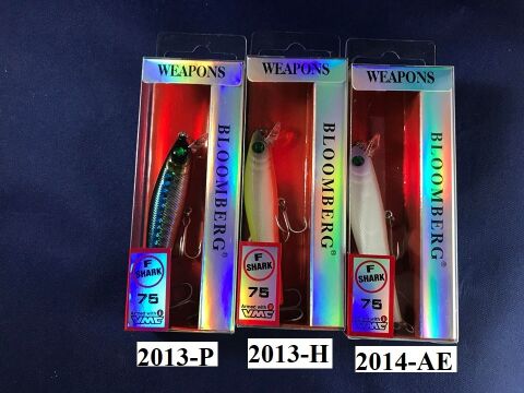 Oskar Bloomberg Weapons 75mm 5,6gr Maket Balık