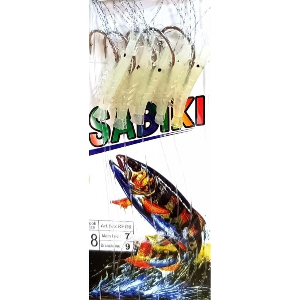 Sea Horse 5 İğneli Luma Glow Karides Çapari