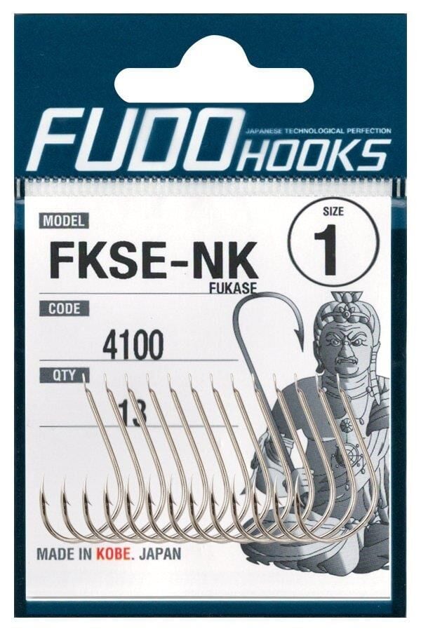Fudo 4101 Fukase Black Nikel İğne No: 1/0